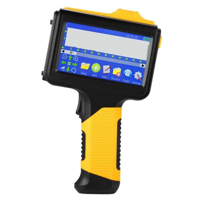 Handhelds Inkjet Printers 12.7mm BarBatchCode Date Number Jet Inkjet Printers