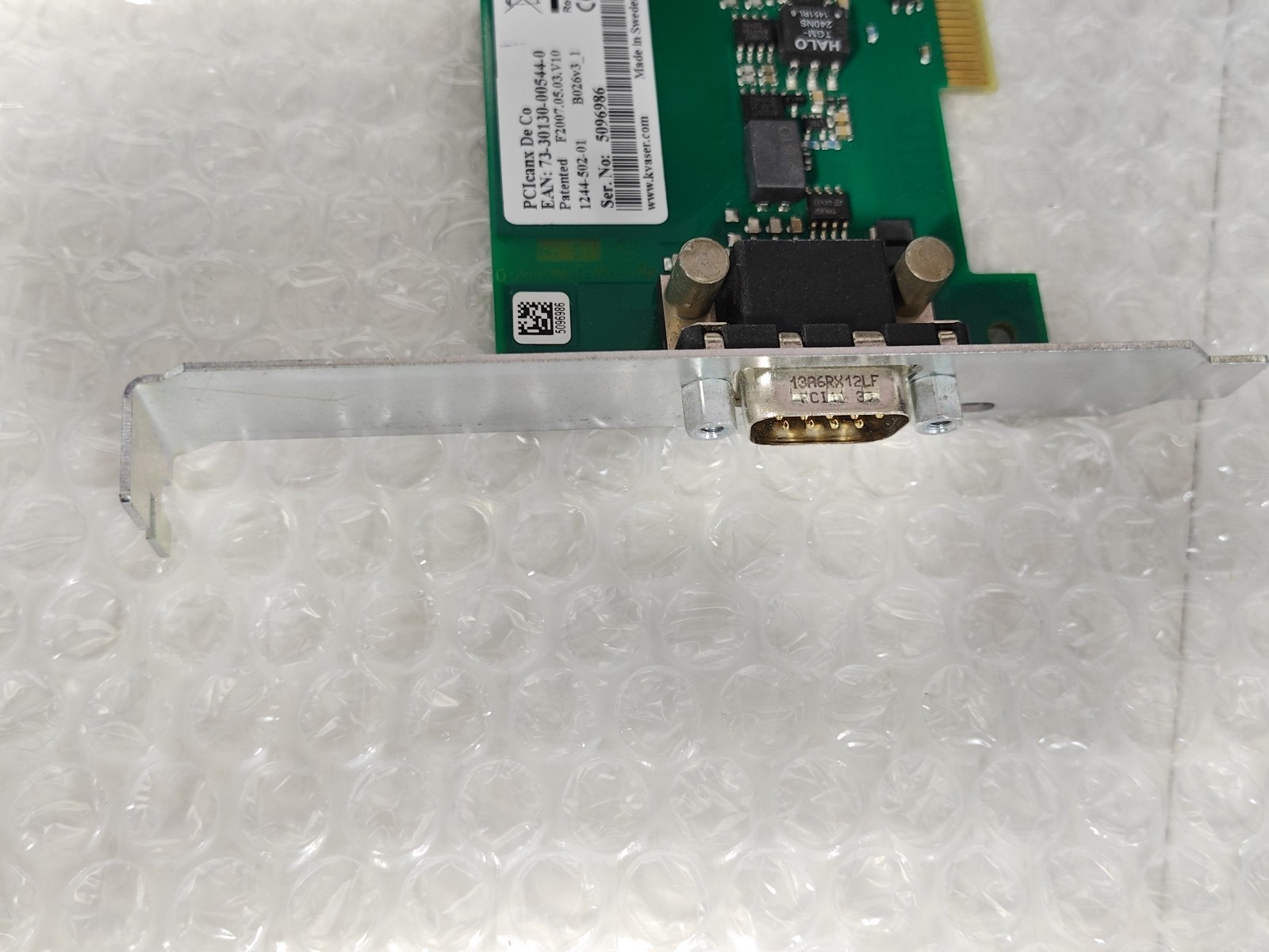 Kvaser PCIcanx DE Co 73-30130-00544-0 PC/CAN Interface Single CAN BUS PCI Card