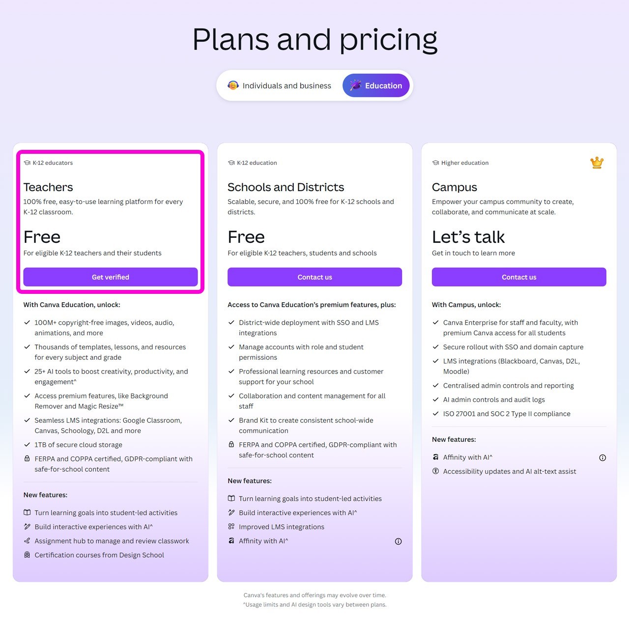 🥷 Canva Edu ‒ 1-Year | 25+ AI tools, 1 TB Cloud Storage