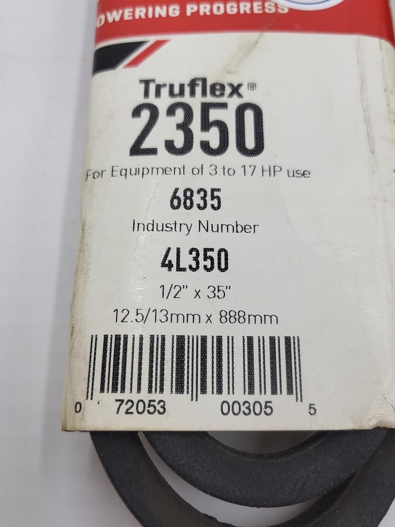 GATES Truflex 2350 / 6835 / 4L350 1/2″X35″