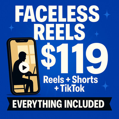 10 Faceless Reels Made For You – Custom Short Videos for Reels Shorts TikTok