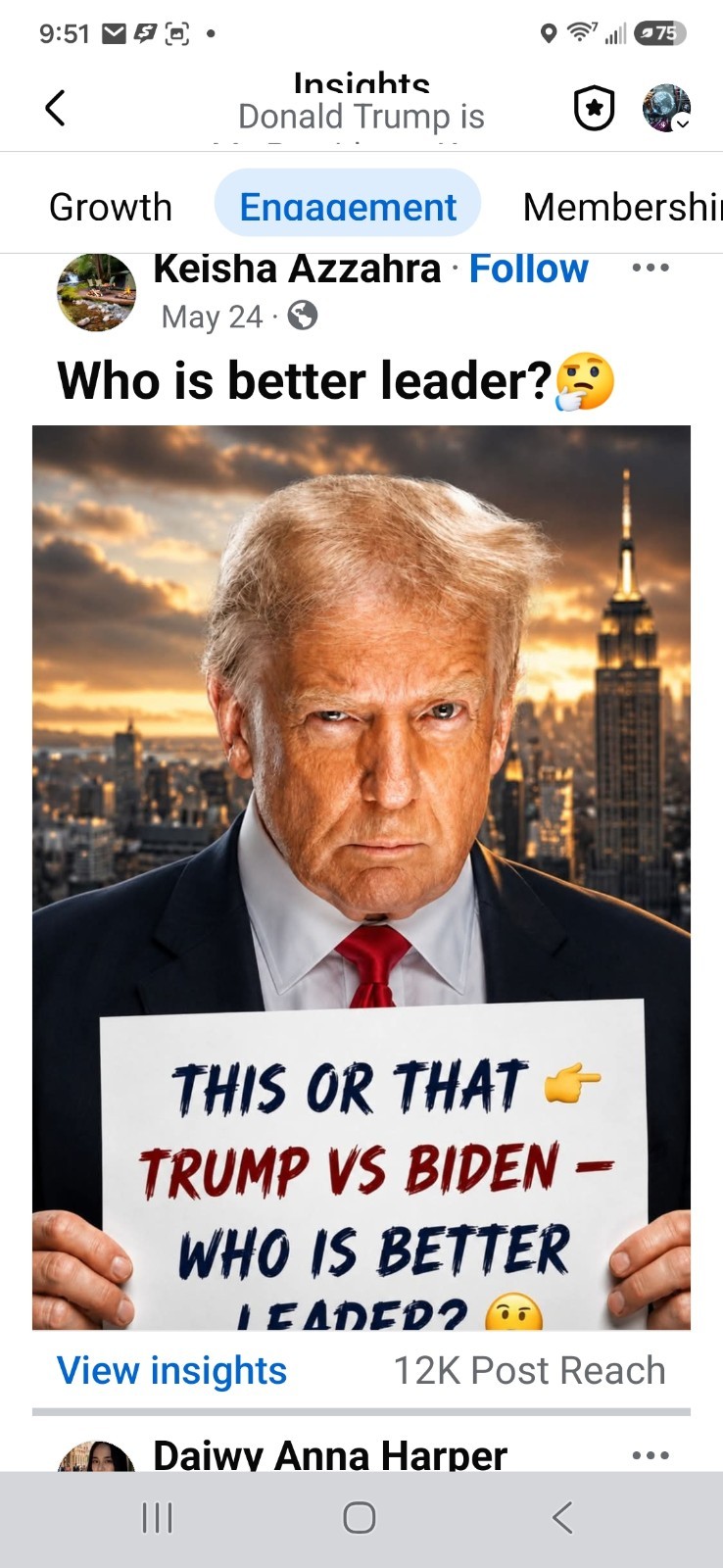 Have Your Video FEATURED ON TRUMP Facebook Group 189k members For 3 Months
