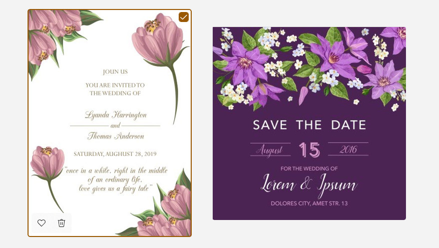 Wedding Invitation Templates 1300 High Quality Vector & jpg Fully Editable