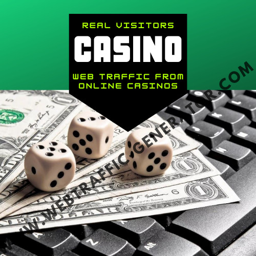*SALE* webtraffic visitors from popular online CASINO PLATFORMS to your website