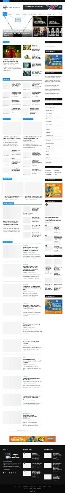 Hacking & Cyber Security News WordPress Website – Profitable Autoblog