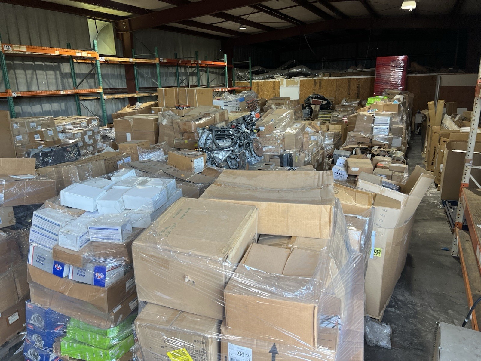 🏁 Massive Auto Parts Inventory Liquidation – 120 Full Pallets – Over $3,000,000