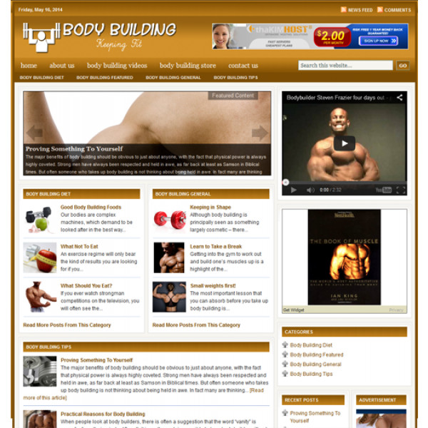 4 Affiliate Marketing Ready Made Blog for Easy Use Niche Website Business