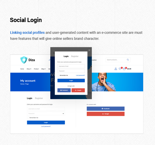 PHARMACY MEDICAL SHOP, ECOMMERCE WOOCOMMERCE WEB SITE DESIGN Free Domain Hosting
