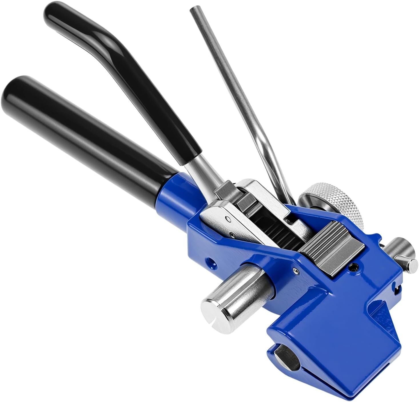QWORK Stainless Steel Cable Tie Gun Banding Tool Strapping Tensioner 4-20mm
