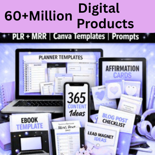 60M+ Digital Products Bundle