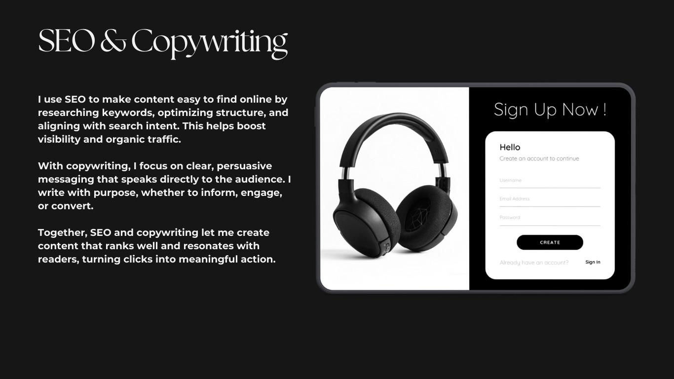 Creative Portfolio Template | Website | Customizable
