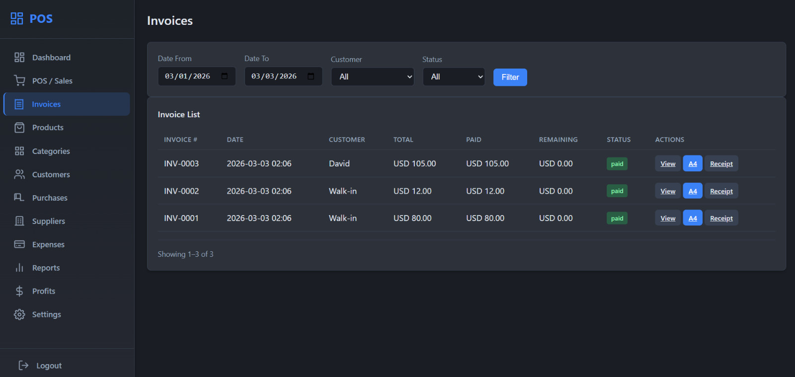 Point of Sale (POS) & Inventory Management System | Free Hosting Included