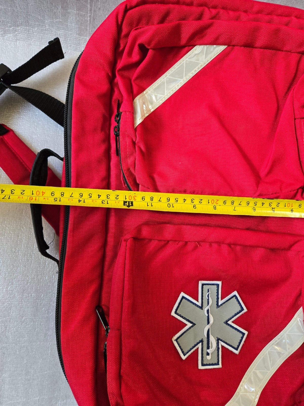 Urban EMS Medical Backpack Red 911-83311WP Made In USA Fieldtex Cases