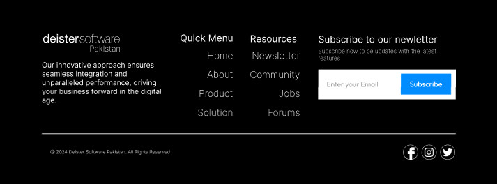 Digital Revolution Website Template | Enterprise Software Landing Page Modern 