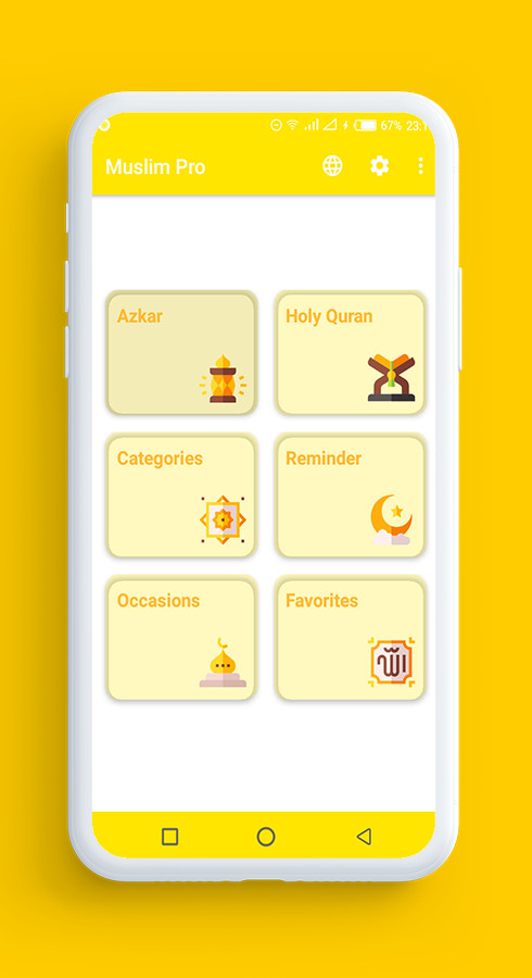 Islam Pro – Holy Quran & Duaa Reminder Android App with AdMob Integration
