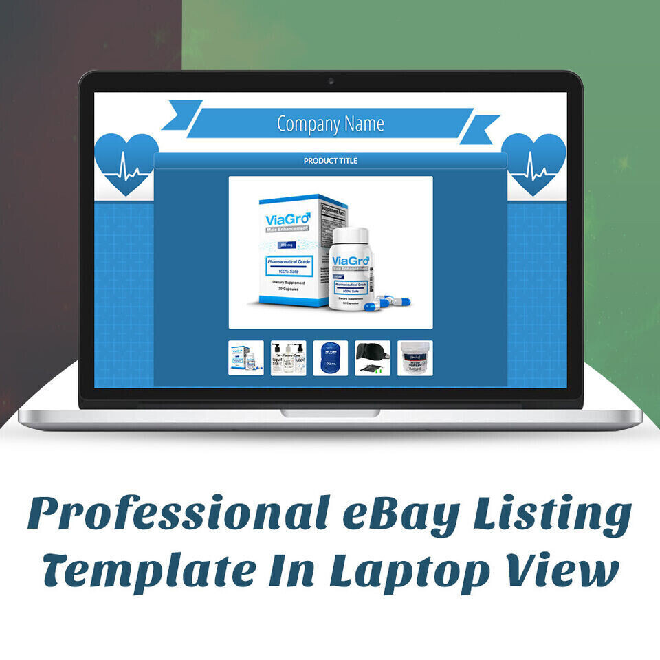 eBay Templates Mobile Responsive eBay Listing Auction Template Templates