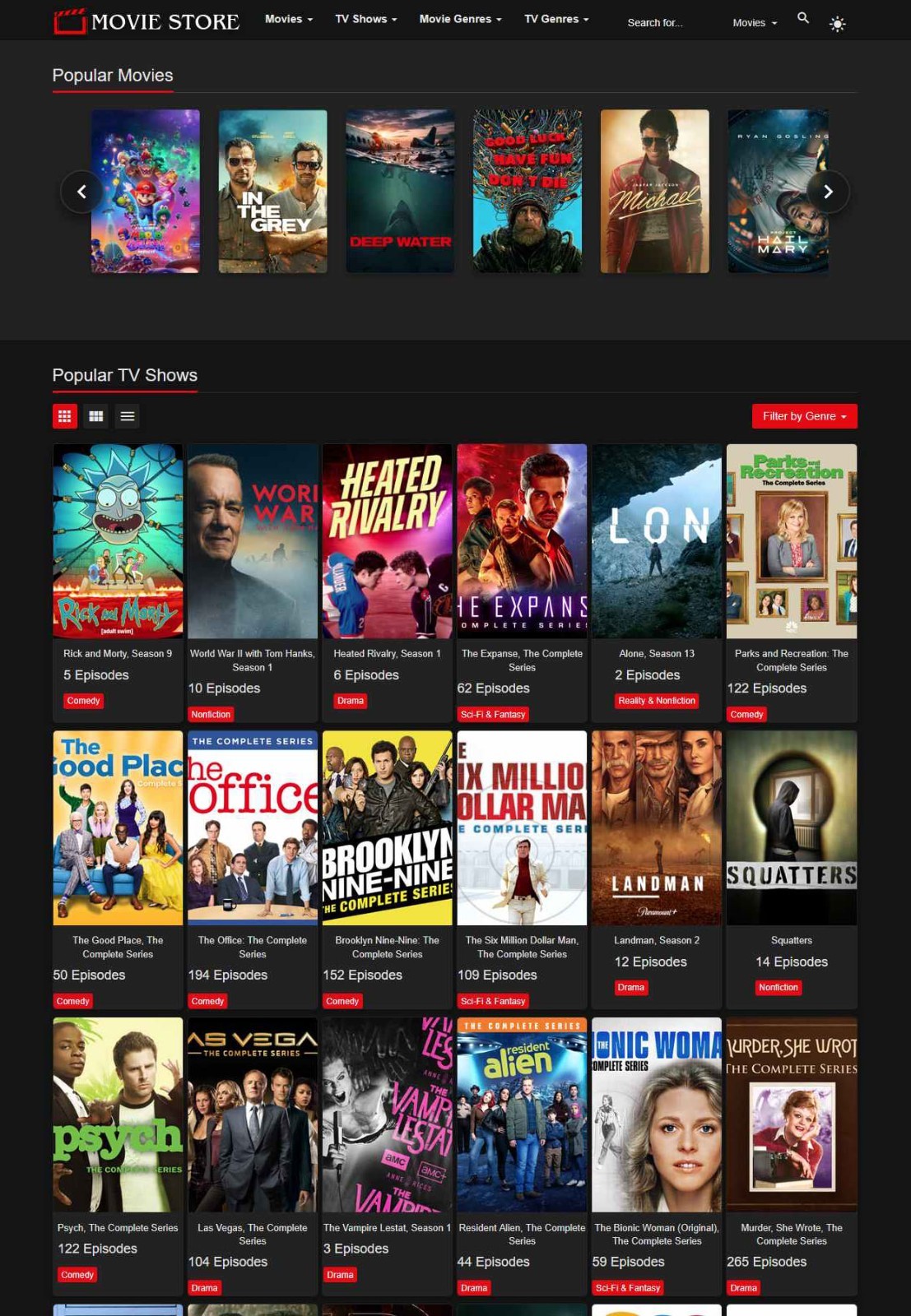 Professional Automated Movie & TV Affiliate Platform Script – Monetization Ready