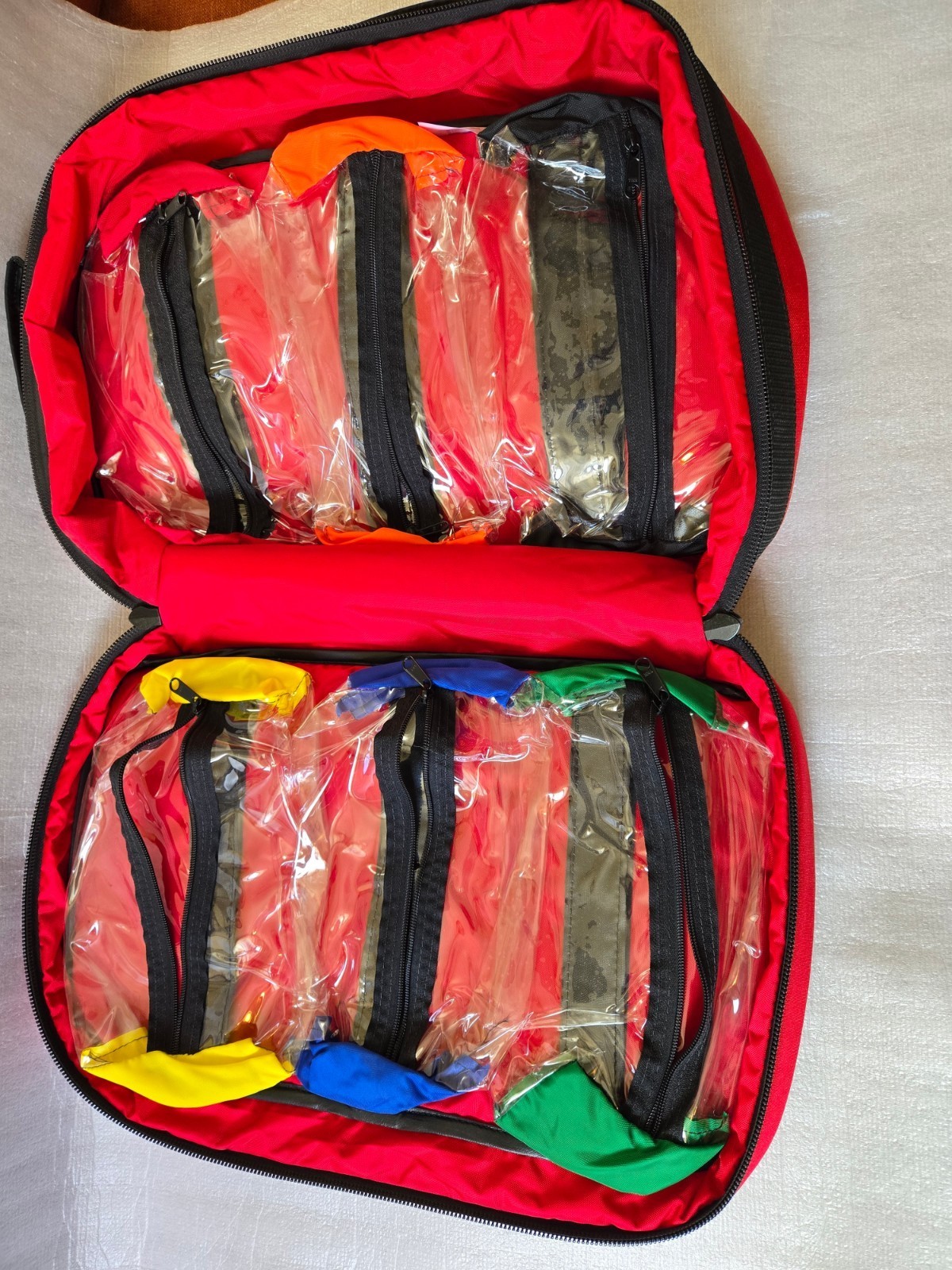Urban EMS Medical Backpack Red 911-83311WP Made In USA Fieldtex Cases