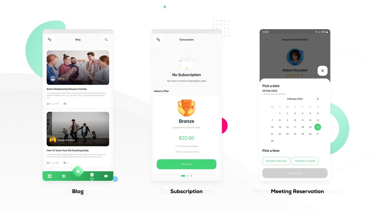 Boost LMS Flutter Mobile App | Android & iOS | Learning Management System