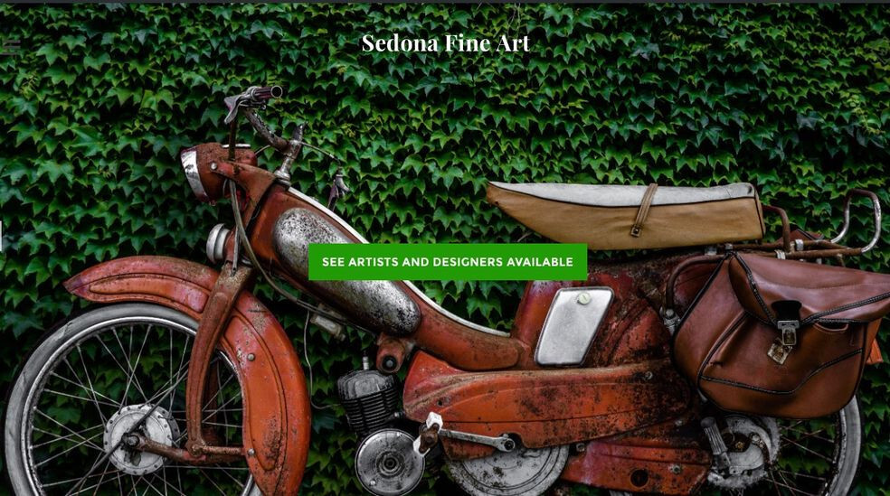 Domain Name for Sale / SedonaFineArt.com/ Quick GoDaddy Transfer .COM