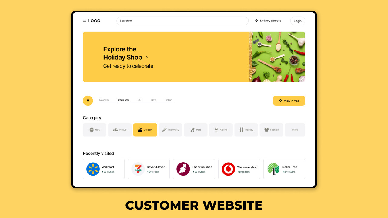 FreshBasket – Grocery Multi-Vendor Flutter eCommerce Platform | Web + Apps + iOS