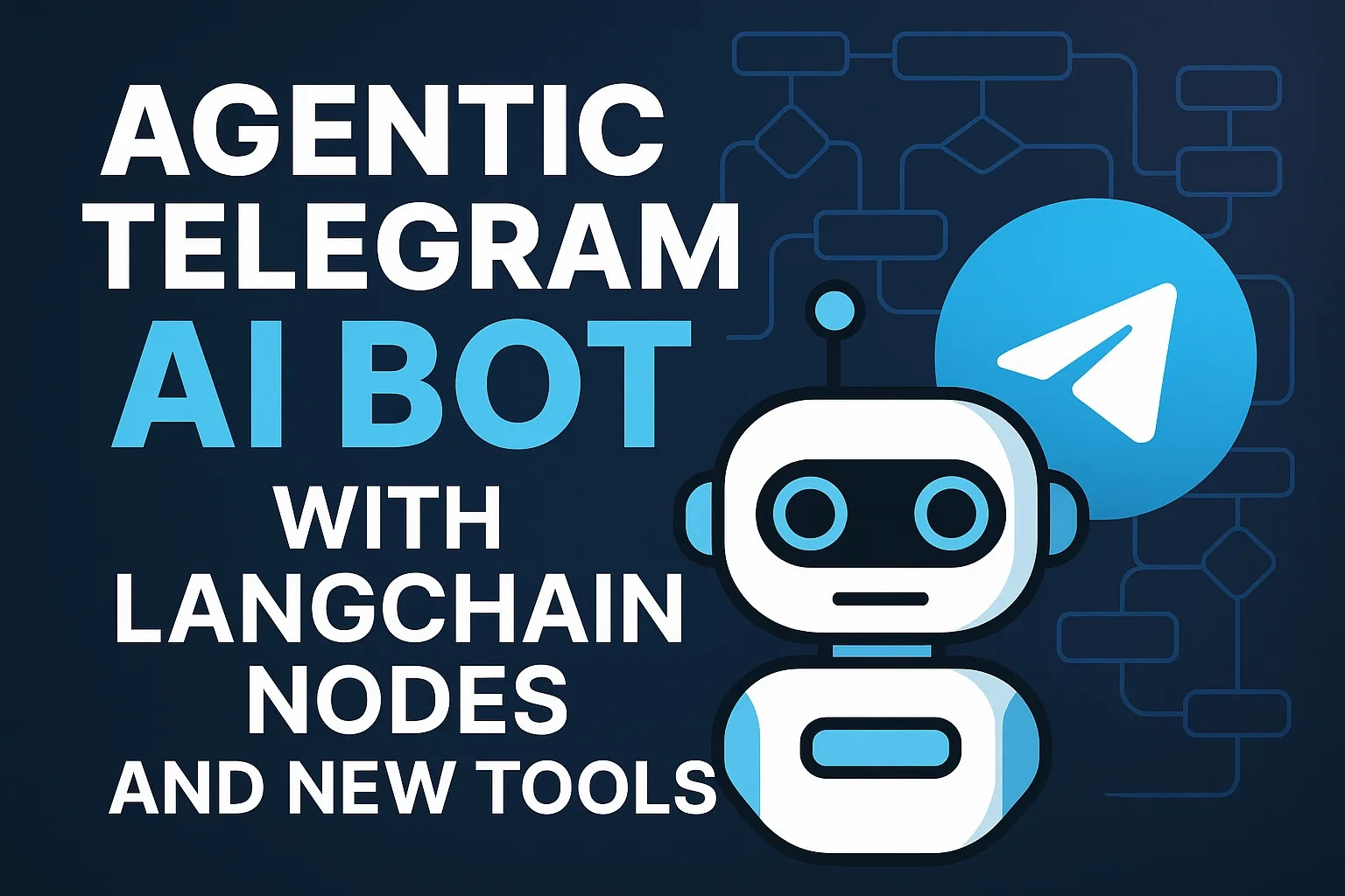 Agentic Telegram AI Bot | LangChain Nodes + Custom Tools | No-Code Automation