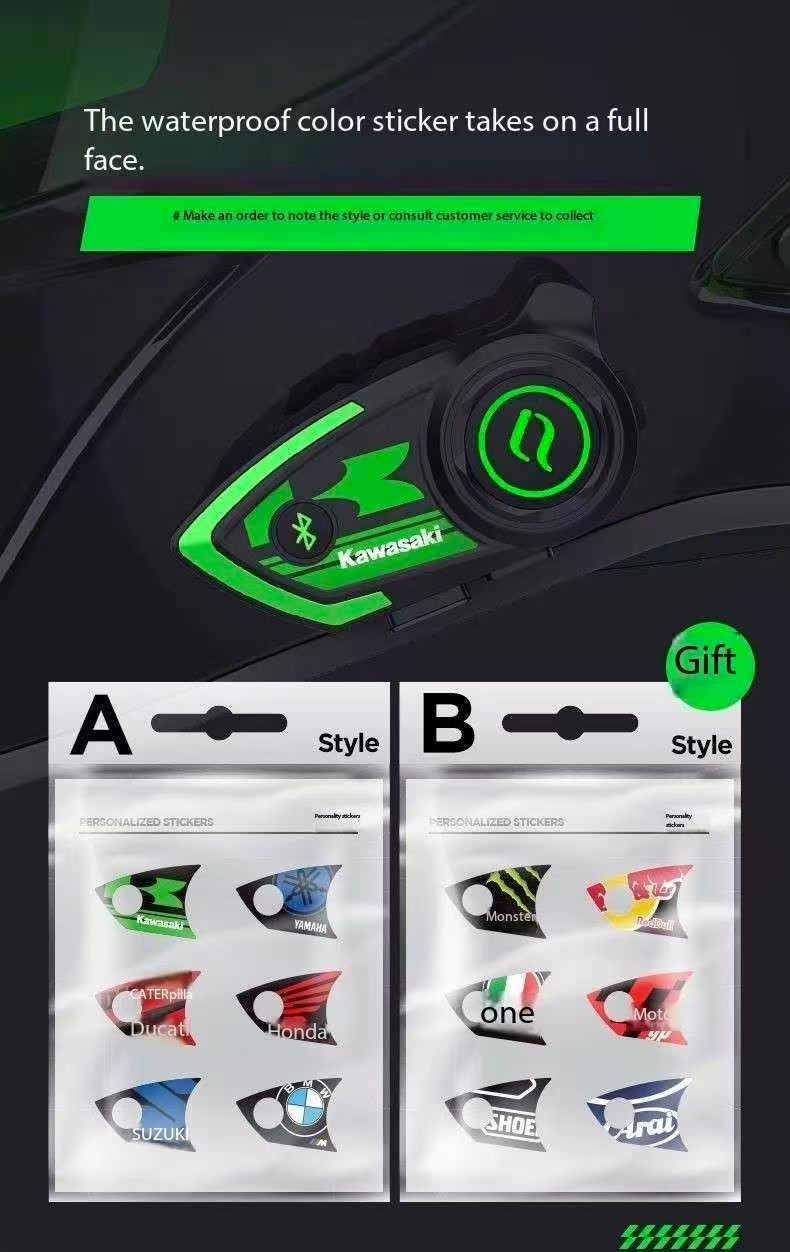SHEYIN SU7 motorcycle helmet Bluetooth headphones noise waterproof riding