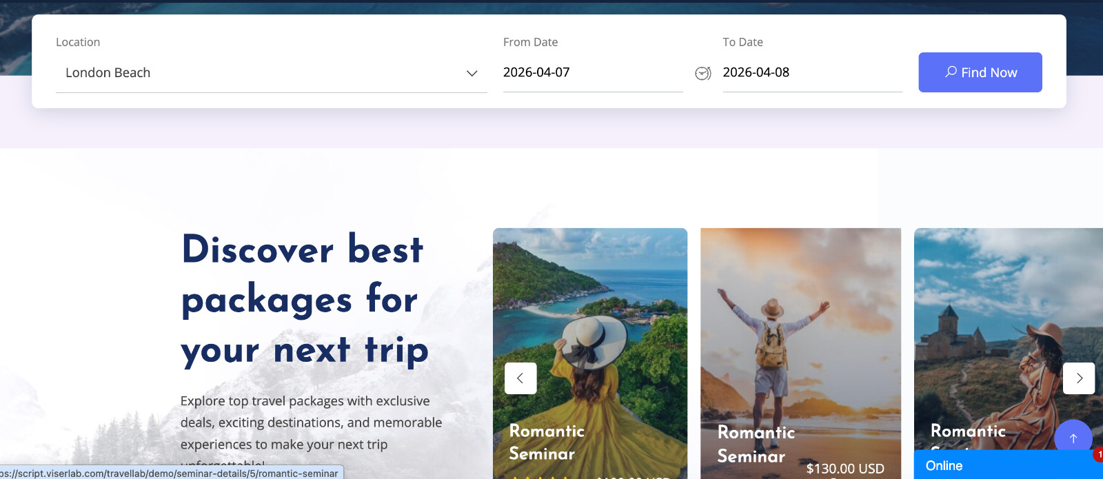 FULLY Automated TRAVEL Booking ready for install WEBSITE Business for