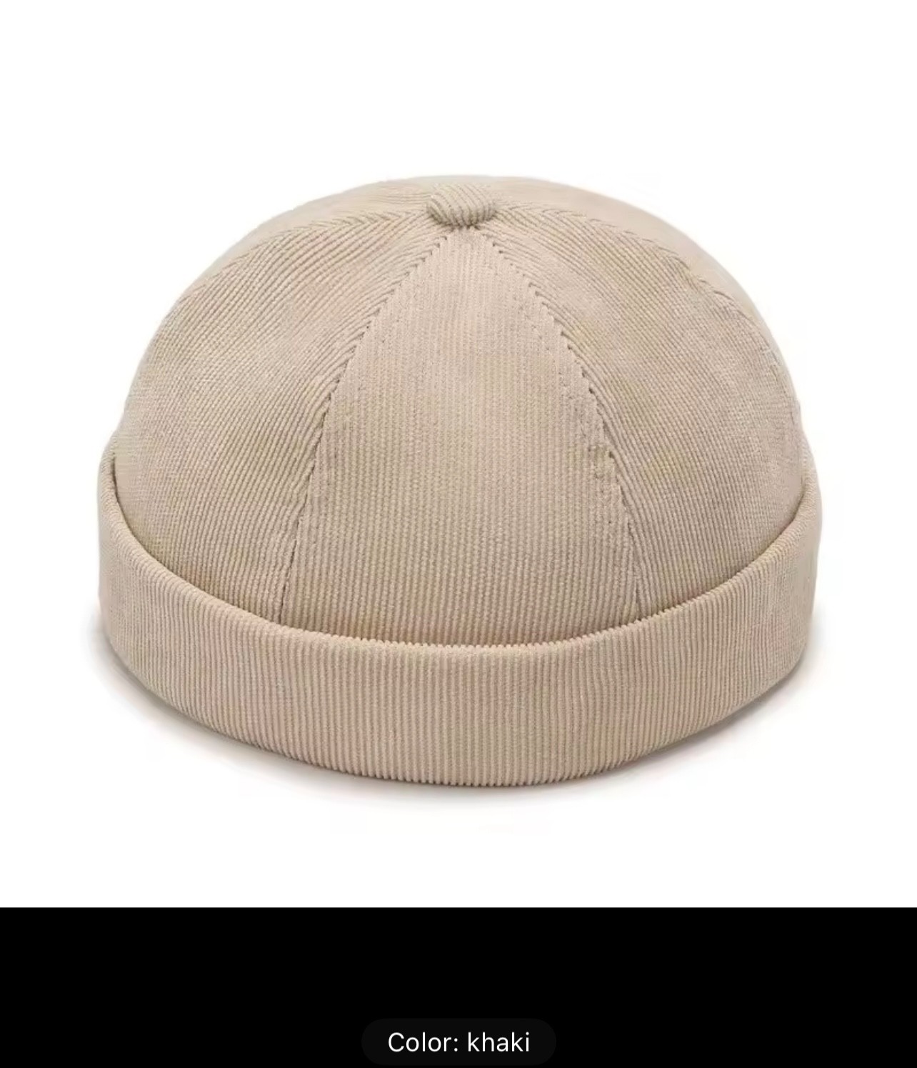 New Four Seasons Hip Hop Hats, Trendy Beanie Landlord Hats, Casual Round Caps, M