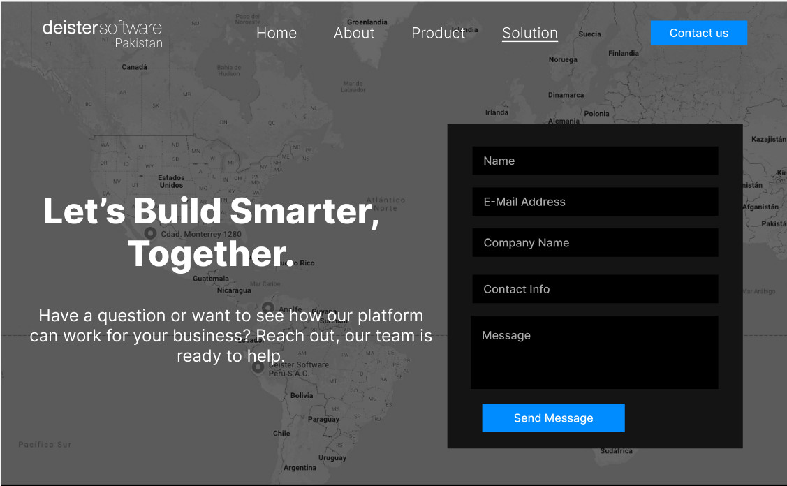 Deister Software Business Solutions – Smart Enterprise Platform UI/UX Design
