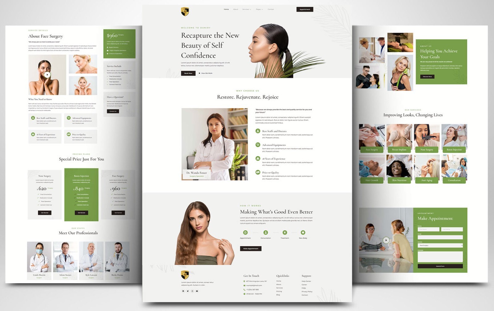 CUSTOM PROFESSIONAL WEBSITE FOR BEAUTY COSMETICS WELLNESS BRANDS WORDPRESS