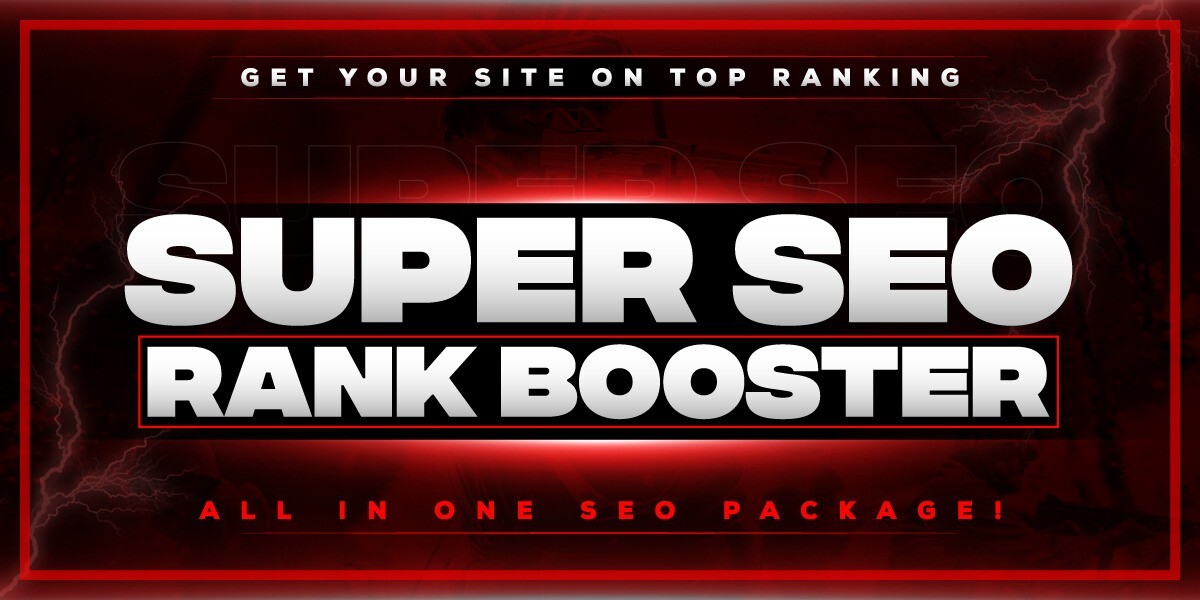 Super SEO Rank Booster Service for Page 1 Rankings (3-Tier Backlinks Structure)