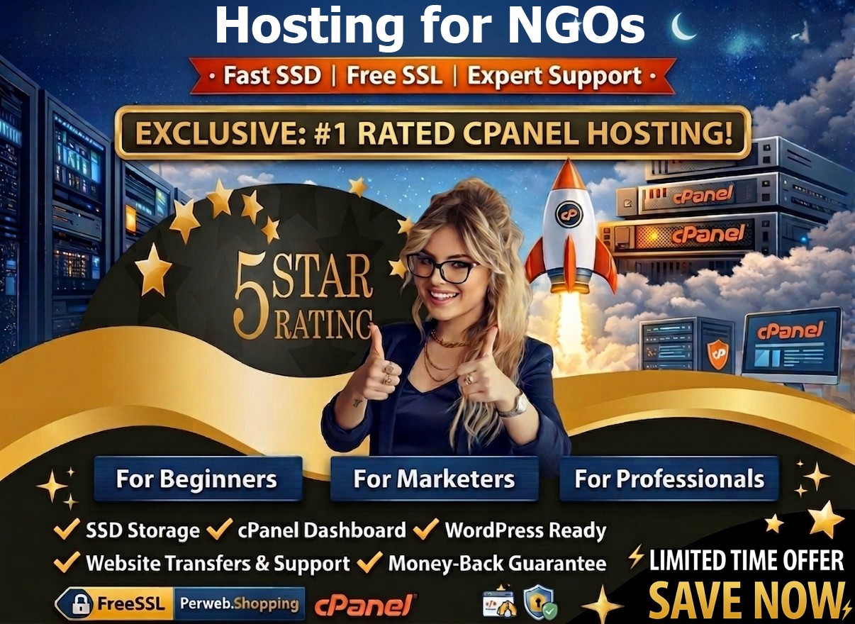 Hosting for NGOs – ❤️ Affordable Fast SSD + Free SSL + Support – Only $14.99/Yr