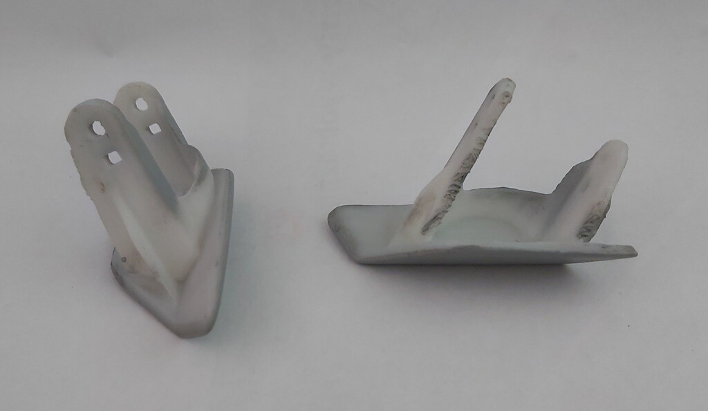 FIT TO BMW F30 M BUNDLE FRONT WASHER HEADLIGHT NOZZLE COVER BUMPER L+R