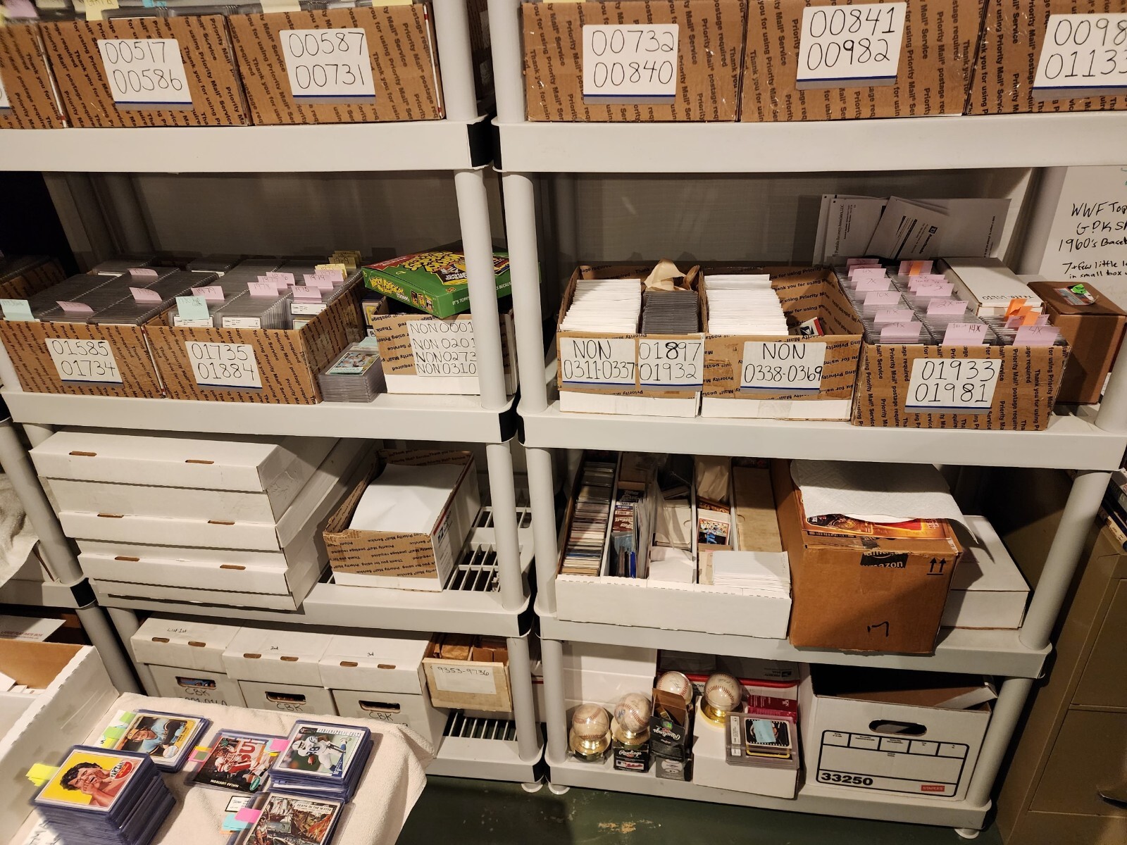 Collectibles & Trading Cards Business HUGE Inventory Website eBay Store Supplies