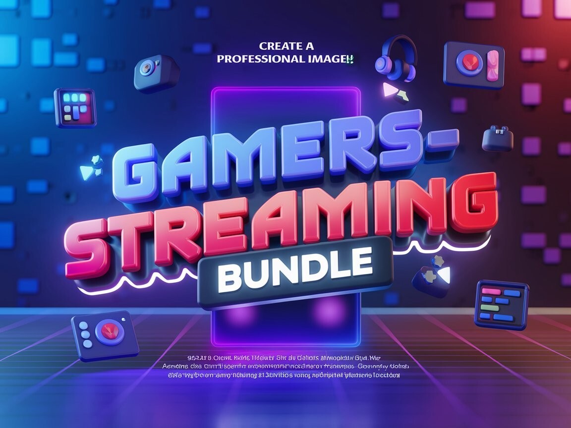 Gamers-Streaming Bundle | Everything You Need to Level Up Your Live Stream!