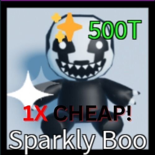 100 x Sparkly Boos Pop It Trading (Cheapest)