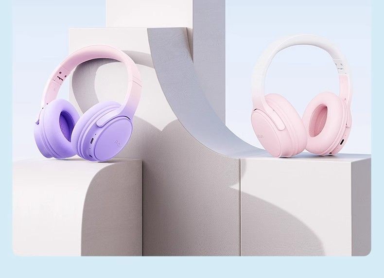 Pincun Queen Over-Ear Bluetooth Wireless Women’s Headset with Noise Cancellation