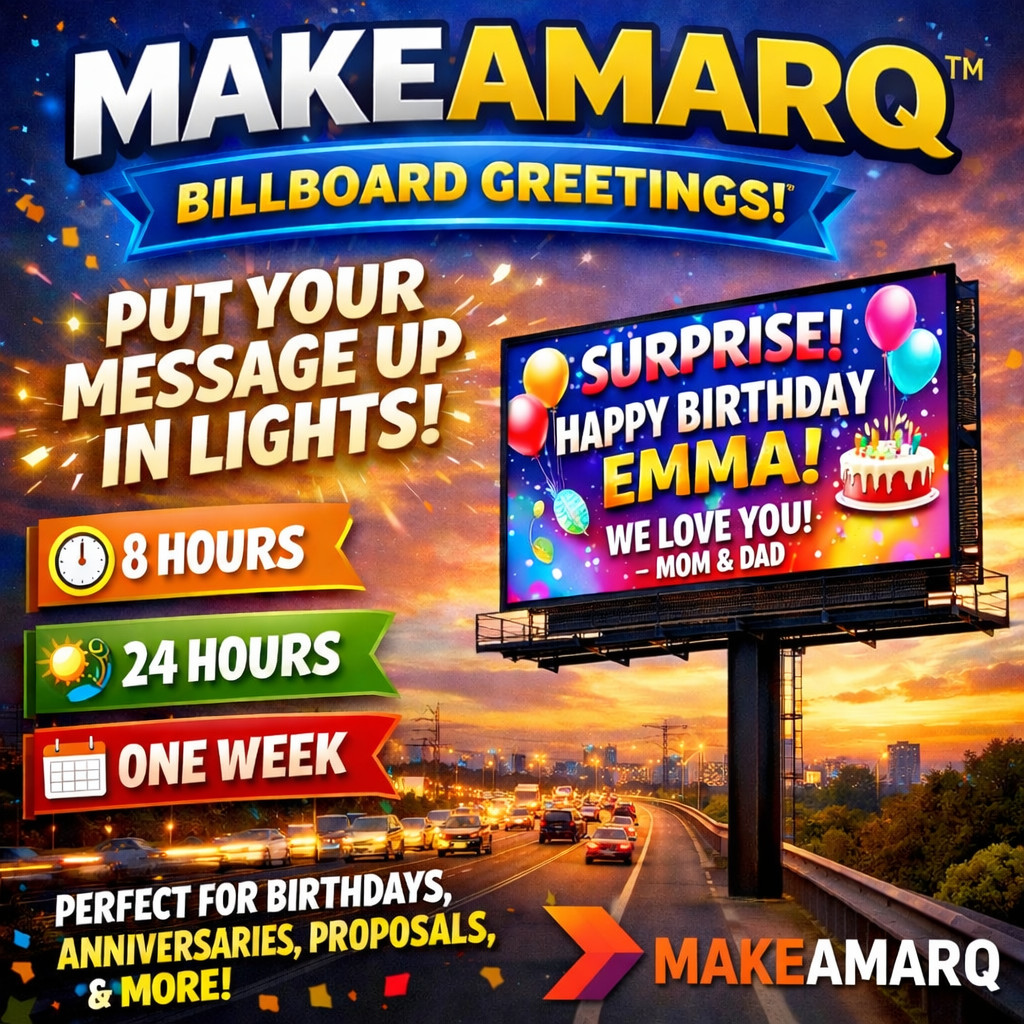 Grand Opening Digital Billboard Advertising