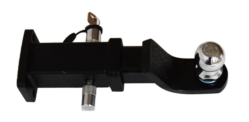 Car Trailer Receiver Hitch Ball Tow Hook Trailer Lock Arm Tow Bar Safety Fixing
