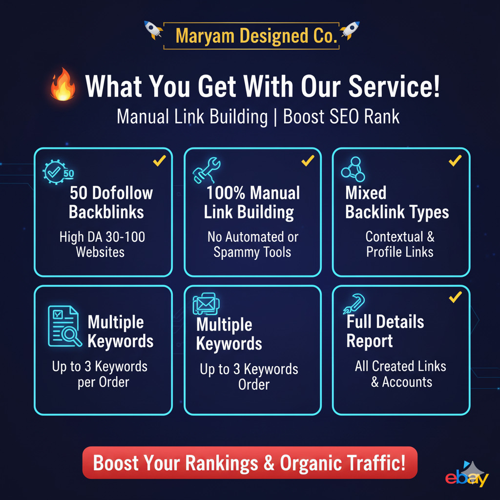 50 High DA Dofollow Backlink | DA 30-100 | Manual Link Building | Boost SEO Rank