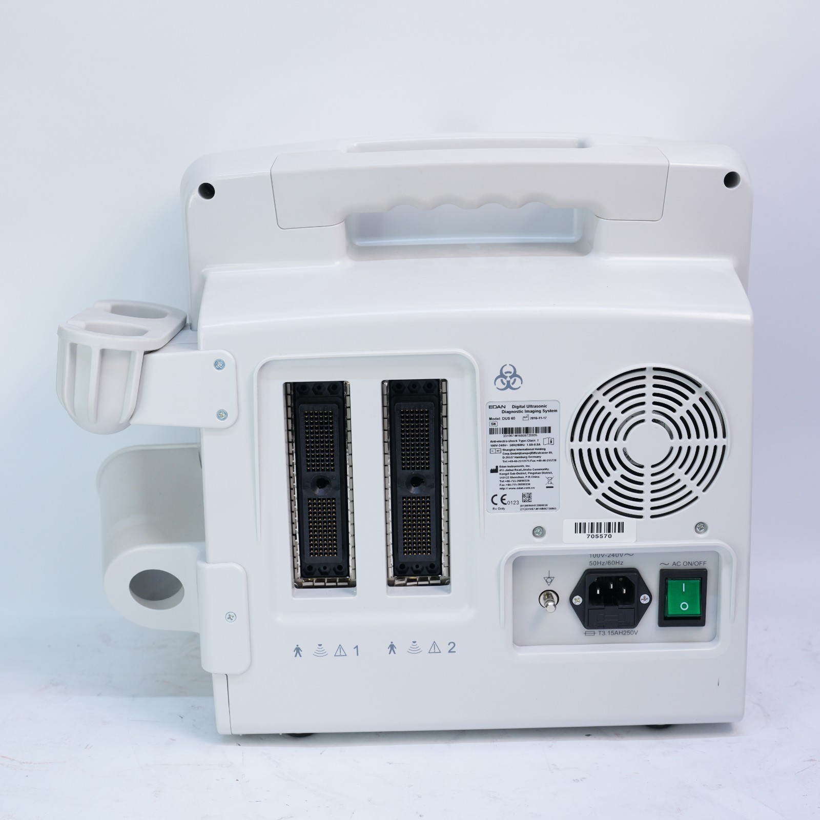EDAN DUS 60 Digital Portable Ultrasound Diagnostic System *PARTS* T12-D8