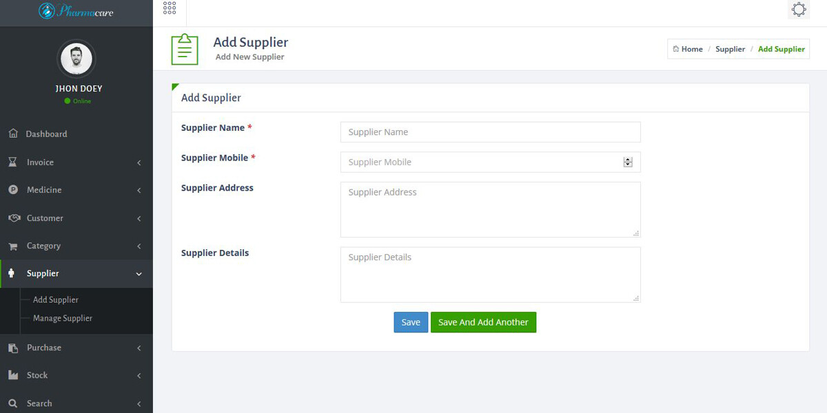 Pharmacy Software – pharmacy management system
