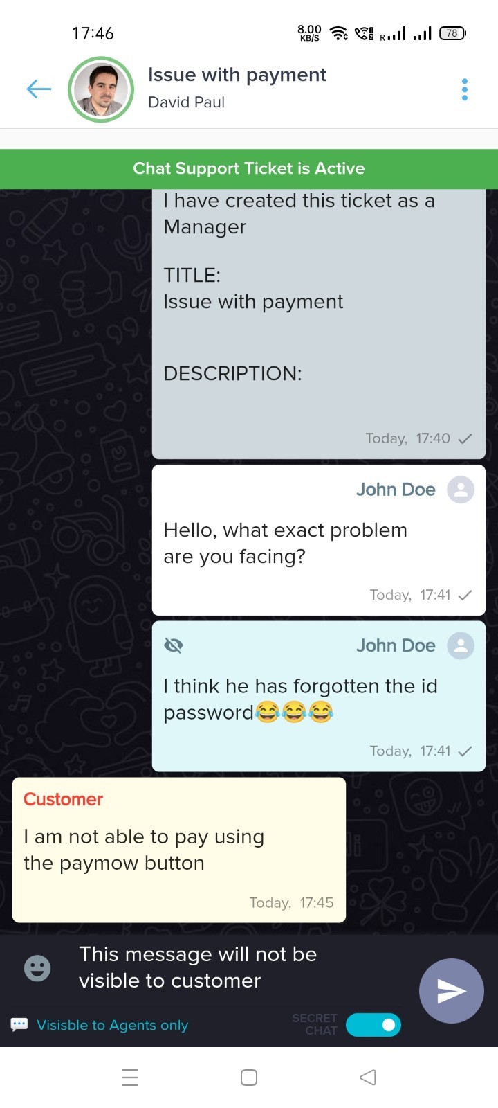 PayTrack – Agents, Customers & Payments Management Flutter App | Android + iOS