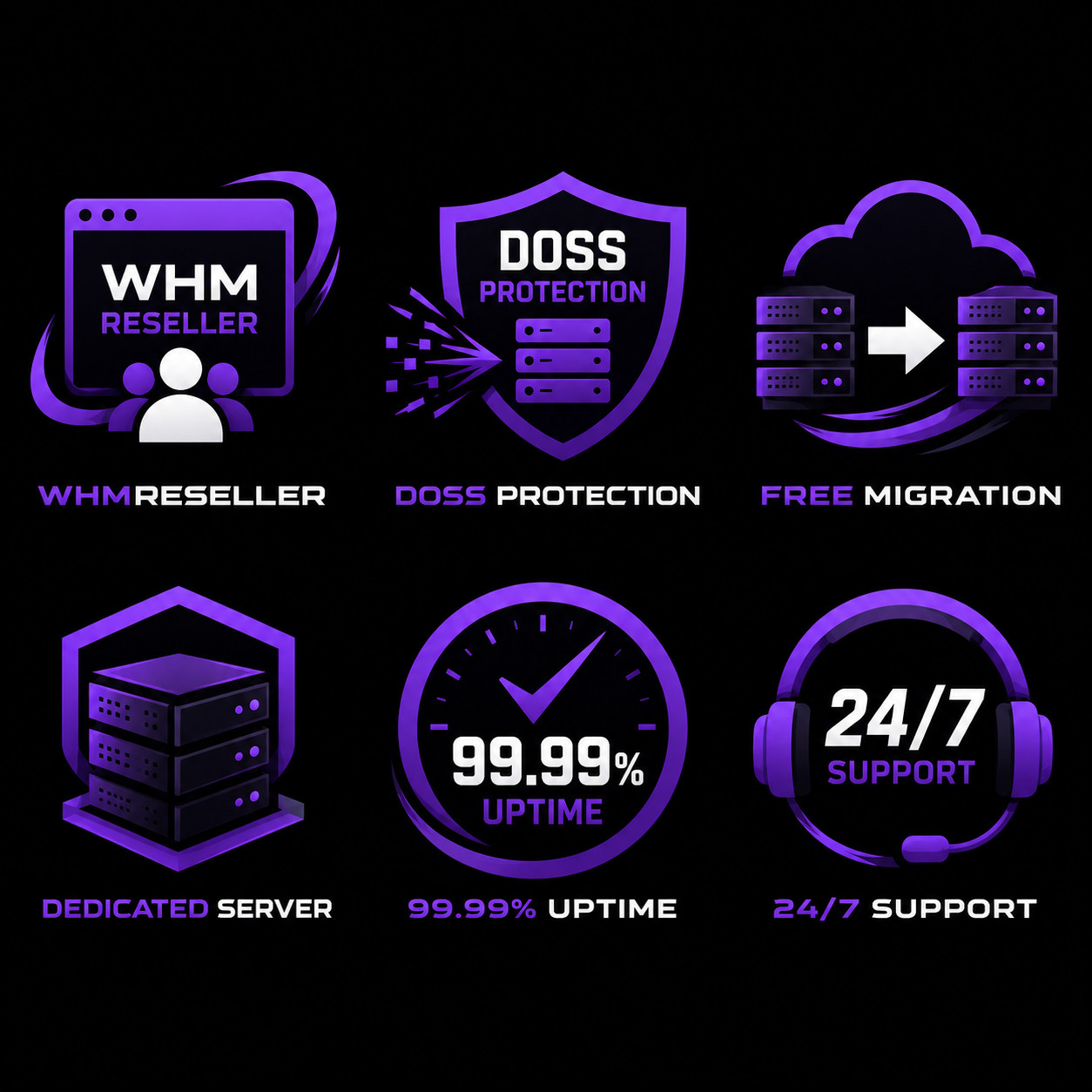 Unlimited Reseller Hosting | FREE 1st Month | WHM + cPanel | USA