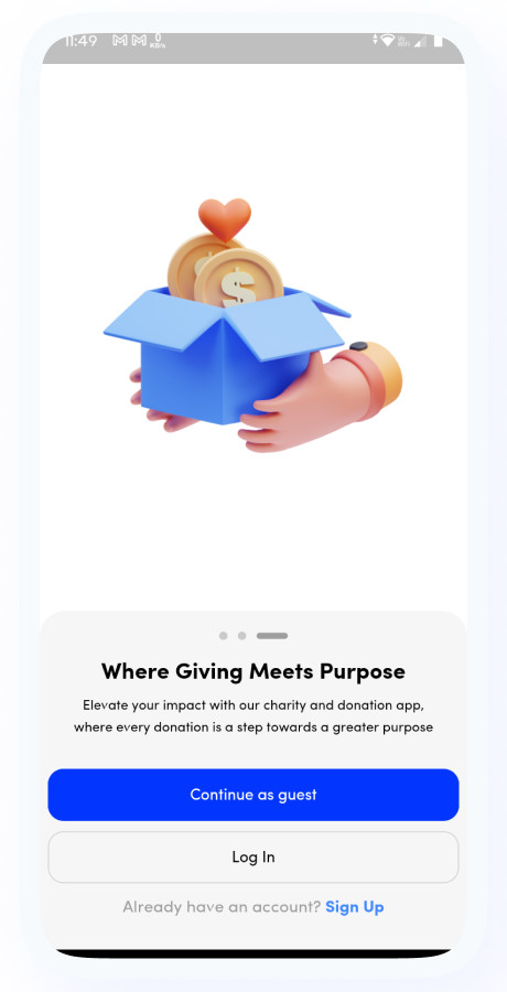 GiveFund Flutter Fundraising App | Donation, Crowdfunding Platform + Admin Panel