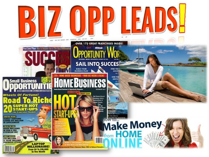 Targeted Sales Leads – MLM Leads – Home Business – Biz-Op Buyer Leads – Leads