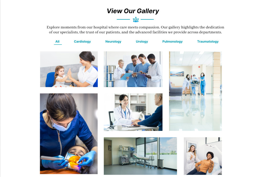 Medical Hospital Website Template | Healthcare Landing Page | Doctor Clinic