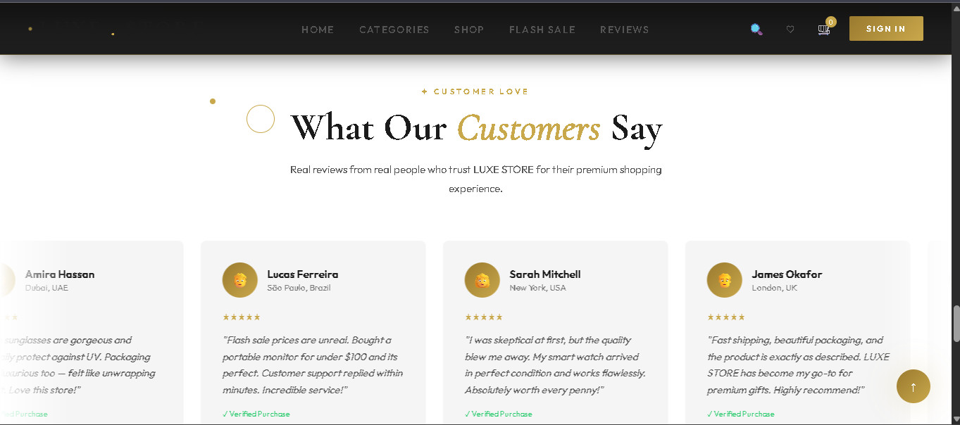 Responsive Ecommerce Dropshipping Store With Modern Design (Light Theme)