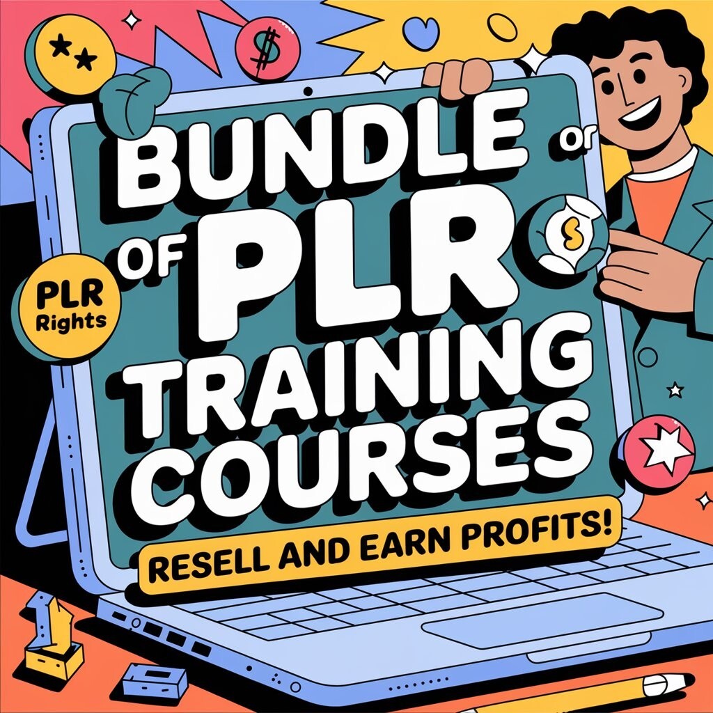 Bundle of PLR Training Courses – Resell and Earn Profits!